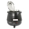Hotpot 10 liter zwart 400 Watt